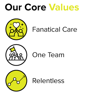 jet dental core values icons